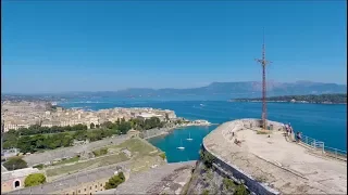 Корфу, Греция, самые красивые места, снятые с воздуха.