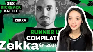 Zekka | Runner Up Compilation SBX KICKBACK BATTLE 2021 | REACTION