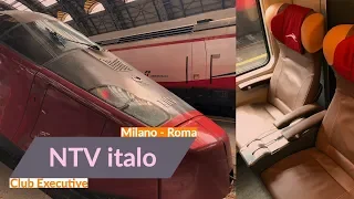 NTV italo: Italy's private high-speed train | Club Executive | Milano - Roma | Trip report