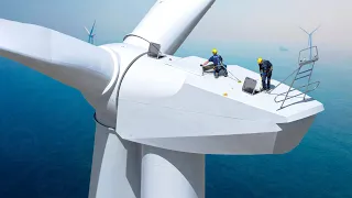 Why Wind Turbine Technicians EARN So MUCH MONEY to Keep Massive Blades Spinning