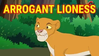 Arrogant Lioness | Panchatantra Moral Story | English Cartoon For Children | Maha Cartoon TV English