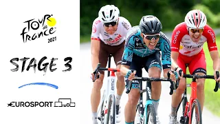 2021 Tour de France - Stage 3 Highlights | Cycling | Eurosport