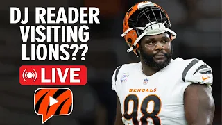 Bengals Free Agency News: DJ Reader Expected to Visit Lions