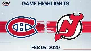 NHL Highlights | Canadiens vs Devils – Feb. 4, 2020