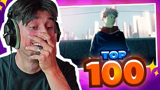 TOP 100 OPENING ANIME DE TOUS LES TEMPS ! (Naruto, Jujutsu Kaisen, One Piece, Demon Slayer,...)