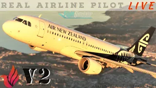 Fenix *V2* + RNP AR Approaches | REAL Airbus Captain | Wellington NZ | #fenix #msfs2020 #airbus