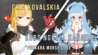Ckia vs Kobo 'Perkara kode morse' [Hololive Fan Animation]