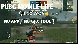 Enable quick scope in pubg lite | ZIP FILE WITH PASSWORD | LIKE AIM:20 | ROAD TO 100 SUBS|#2 |