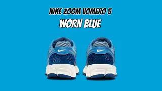 Nike Zoom Vomero 5 Worn Blue