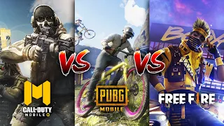 INI DIA PERBEDAAN PUBG VS FREE FIRE VS CODM - PUBG MOBILE