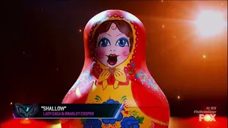 Russian Dolls Perform "Shallow" By Lady Gaga & Bradley Cooper | Masked Singer | S5 E9