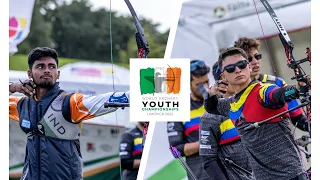 India v Colombia – recurve U18 men team bronze | Limerick 2023 World Archery Youth Championships