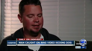 Man caught on Ring camera kicking dog is charged with animal cruelty