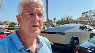 Florida Man Discovers A Used $205K Tesla Cybertruck While Drooling Over A $562K Rolls Royce Spectre