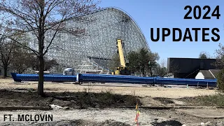 Six Flags Great America Opening Weekend Vlog ft. McLovin | 2024 Off-Season Updates | Gurnee, IL