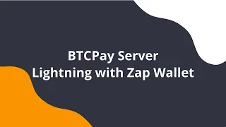 Get started with BTCPay Server, LND and Zap Wallet