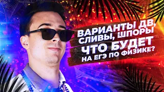 Вариант ДВ, сливы, шпоры. Что будет на ЕГЭ по физике?