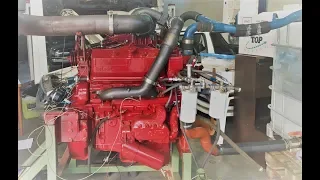 First start after rebuild Detroit Diesel engine