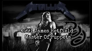 1991 James Hetfield - Master Of Puppets (Metallica AI Cover & Black Album Mix)