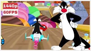 Looney Tunes: Space Race (Sylverster) - Playstation 2 - (2K 60fps)