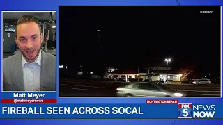 FOX 5 News Now (Oct. 17): Fireball Seen All Over SoCal, Police Chase Ends In Canyon Manhunt