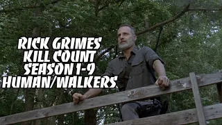 The Walking Dead - Rick Grimes KILL Count | Season 1 - Season 9