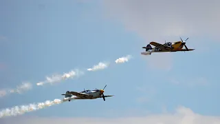 Hispano Buchon at Battle of Britain Airshow - Sept. 2022 Duxford UK