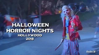 [4K] ALL Mazes at Halloween Horror Nights 2018 - Universal Studios Hollywood