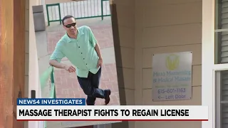 Massage Therapist Accused Of Sexual Misconduct fights To Regain License