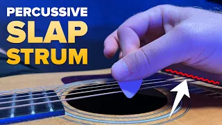 How to Strum with a Percussive "Slap" — A Must-Know Technique!