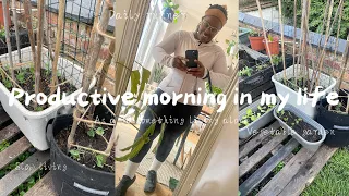 HOME VLOG| How running is changing my life | Vegetable garden update |Slow living and Productivity |