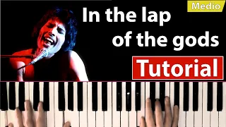 Como tocar "In the lap of the Gods"(Queen) - Piano tutorial y partitura