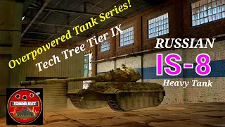 Overpowered Tanks | IS-8 Tier 9 Russian Heavy| WoT Blitz