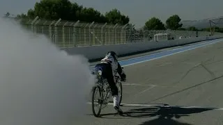 Raw Video: Watch Cyclist Francois Gissy Go 207 MPH on a Bike