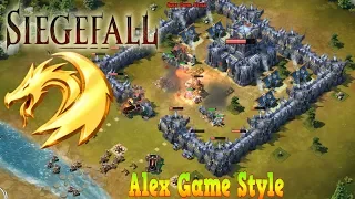 Siegefall (EN) - First look. Intro, Gameplay, Capturing Resources (Android Strategy)