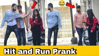 Hit and Run Prank with Girl | Part 2 |  Prakash Peswani Prank |