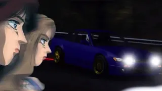 Initial D Drifting with MAKO AND SAYUKI