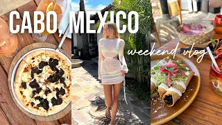 CABO VLOG: must-try beach clubs, restaurants & yacht day!