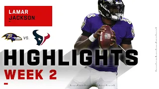 Lamar Jackson Leaves Houston Behind w/ 204 Passing Yds & 1 TD | NFL 2020 Highlights