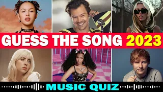 Guess the Song 2023  - Music Quiz 🎶(Top Songs)