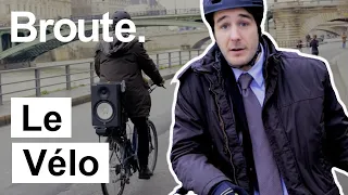 Il roule à vélo à cause des grèves - Broute - CANAL+