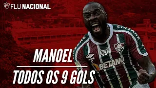 TODOS OS 9 GOLS DE MANOEL COM A CAMISA DO FLUMINENSE (ATÉ O MOMENTO)