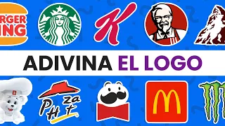 Adivina el Logotipo 🤔🍟 - Especial Comidas y Bebidas | Test de 50 Marcas ✅