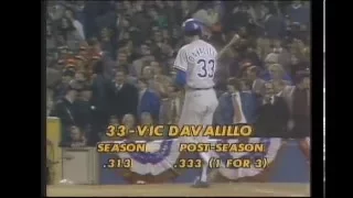 Víctor Davalillo en la Serie Mundial de 1977