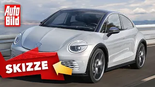 VW ID.Beetle (2022): Skizze - Neuvorstellung - Elektro - Info