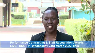 Performance contracting & Staff Recognition Awards 2022 teaser