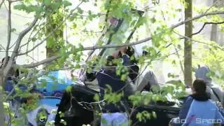 Berkis crash Rally Talsi 2012 SS6