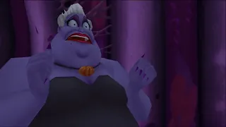 Kingdom Hearts 1.5 Final Mix Boss: Ursula ( First Fight )