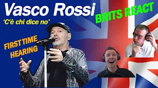 Vasco Rossi - C'è chi dice no LIVE 2017 (BRITS REACT!!!)