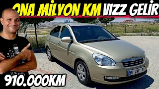 KM CANAVARLARI | Hyundai Accent Era 1.6 LPG | Kapak açmadan LPG ile 910.000km